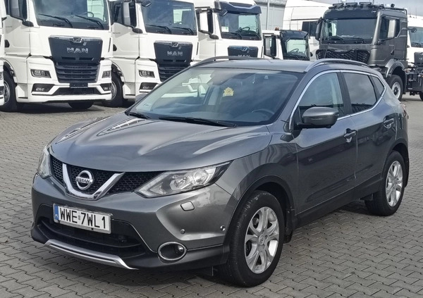 Nissan Qashqai cena 64000 przebieg: 78300, rok produkcji 2017 z Warszawa małe 22